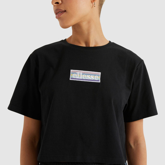 Ellesse Γυναικεία κοντομάνικη μπλούζα Hildan Crop Tee